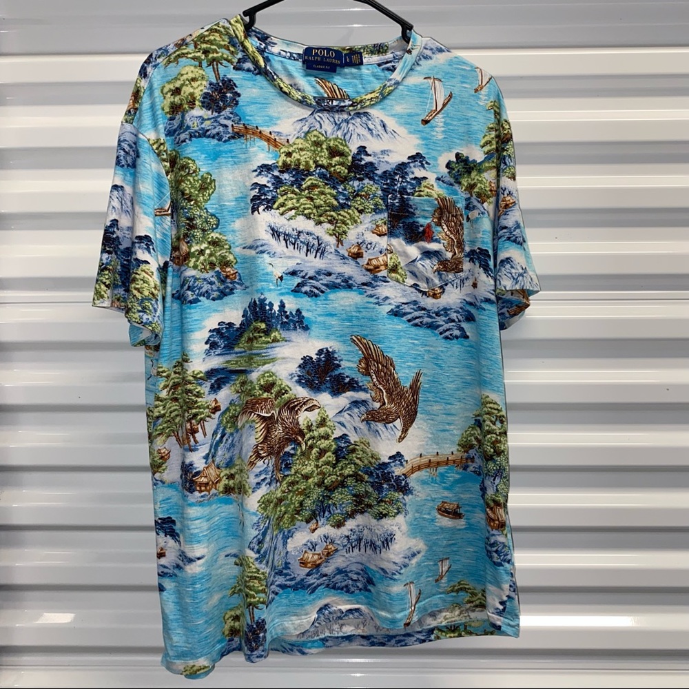 POLO RALPH LAUREN EAGLE PRINT TEE